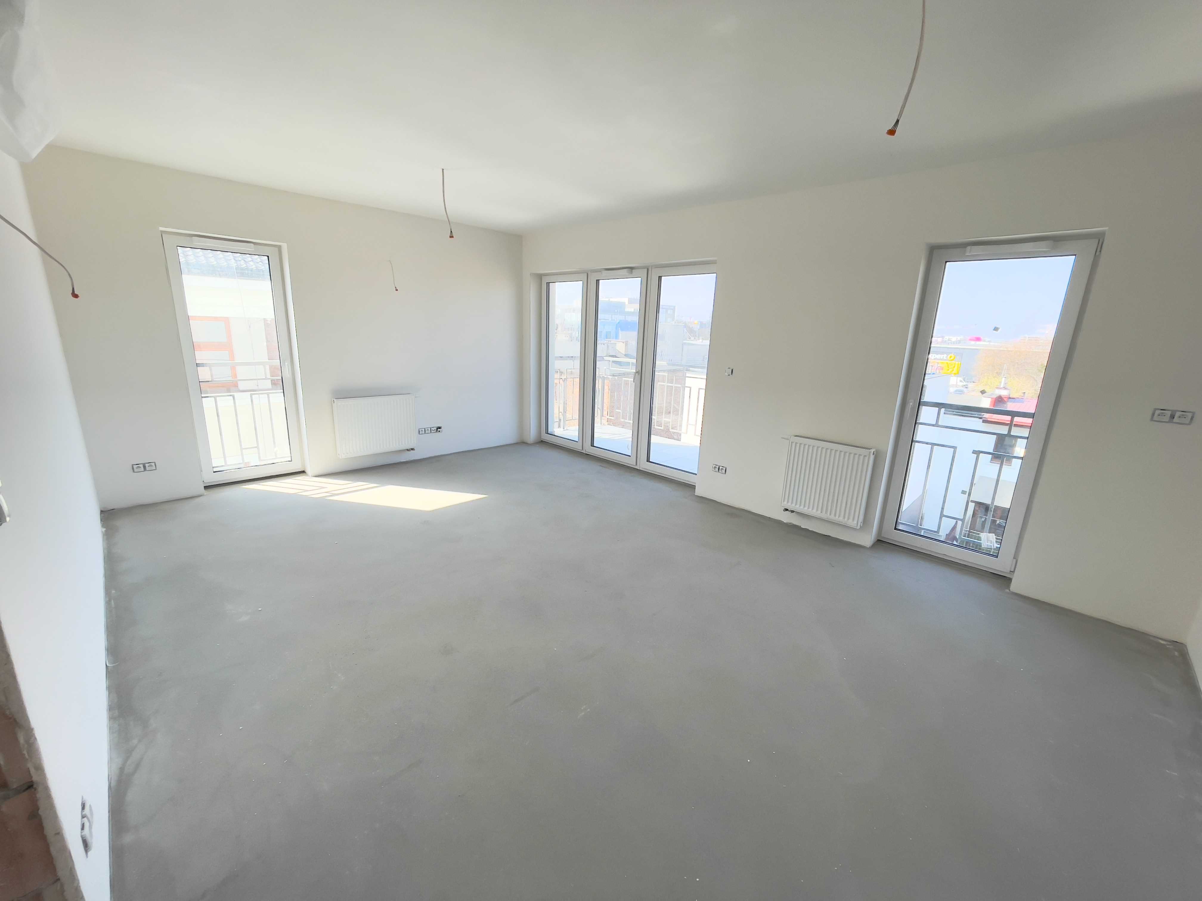 Salon jednego z apartamentów